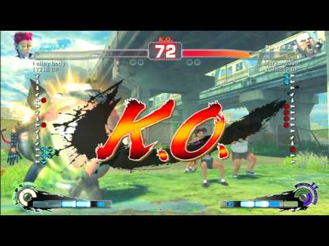 SSF4 Rank Match   t alloy body (VI)  vs  Markun2009 (RU)