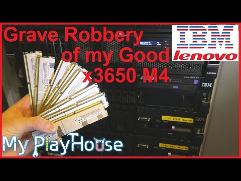 Cleaning the IBM/Lenovo x3650 M4 after Years of Running - 1122