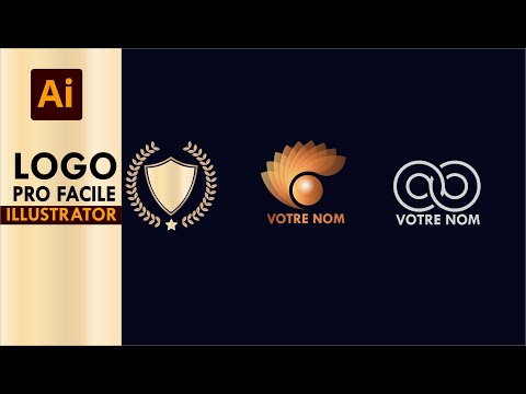 Tuto détaillé comment créer un logo pas à pas sur Illustrator pour débutant