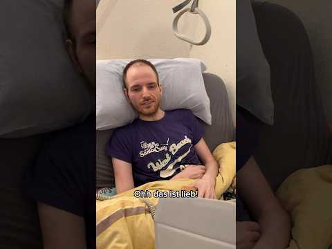 Heiko is surprised with a gift! 🙏🏽❤️ #elderlycare #care #patient #surprise