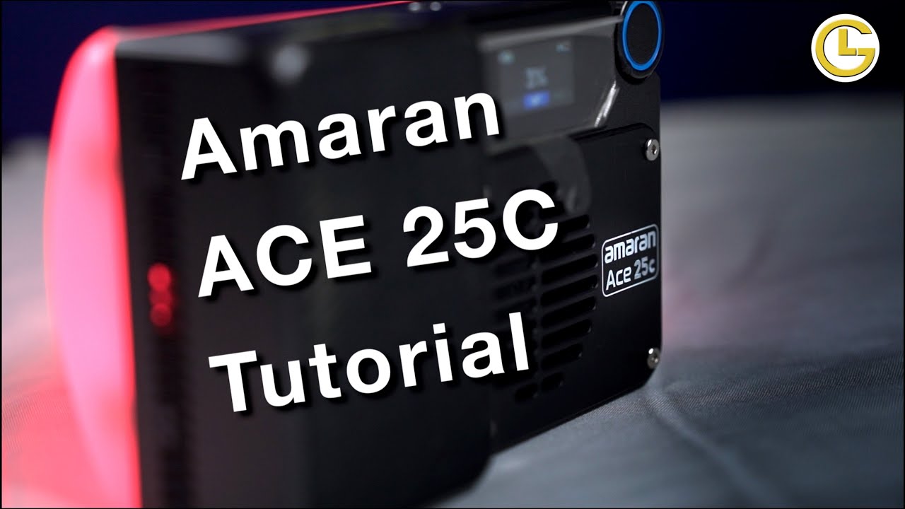amaran Ace 25c - Easy Setup & Tutorial