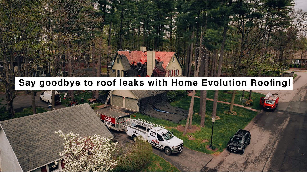 Say goodbye to roof leaks with Home Evolution Roofing!