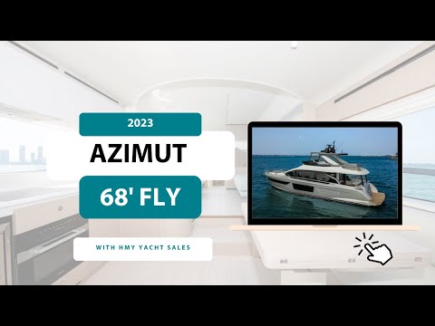 2023 Azimut Fly 68 CRIMSON