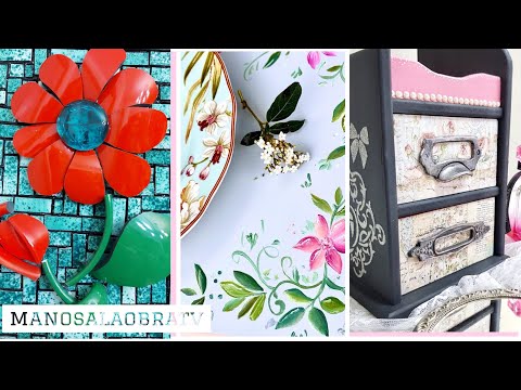 ManosalaObraTv 2021 Programa 19 Pintura Decorativa Mosaiquismo Picassiette Cajonera Vintage