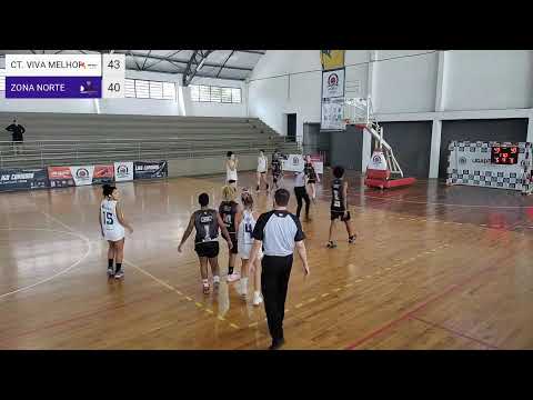 CT. VIVA MELHOR X ZONA NORTE- 1° RODADA - LIGA CAPIXABA FEMININA DE BASQUETE 2022