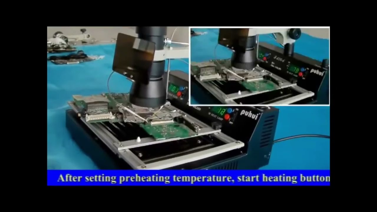 T-870A BGA Rework Station by Southern Machinery