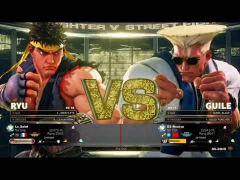 Le_Saint (Ryu) vs OS-Nouryu (Guile) Ranked Match SF5
