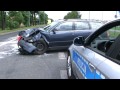 Wideo: Zderzenie forda i volkswagena w Lubinie
