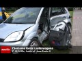 Wideo: Zderzenie forda i volkswagena w Lubinie