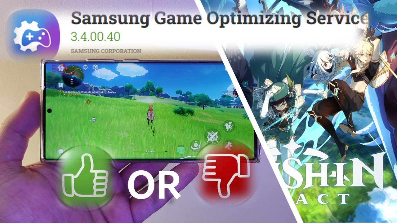 Genshin Impact on Galaxy Note 20 Ultra Exynos - Disabling Game Optimizing Service - BETTER or WORSE?
