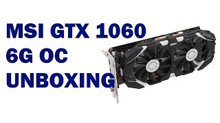 MSI GeForce GTX 1060 6GT OC - відео 2