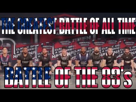 Battle Of The 83’s At Powerlifting America 2025 Nationals