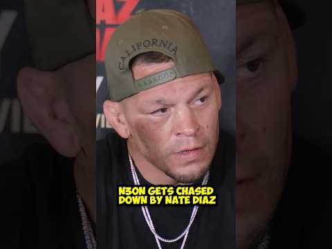 Nate Diaz Chased Down Neon😭