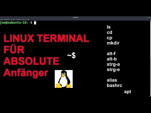LINUX Terminal for absolute beginners - Linux German - For Linux beginners