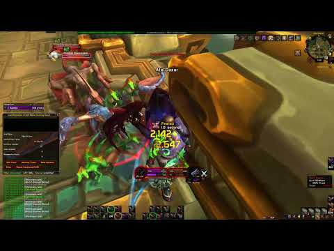 wow bfa 8.3 atal'dazar dh route gold farming