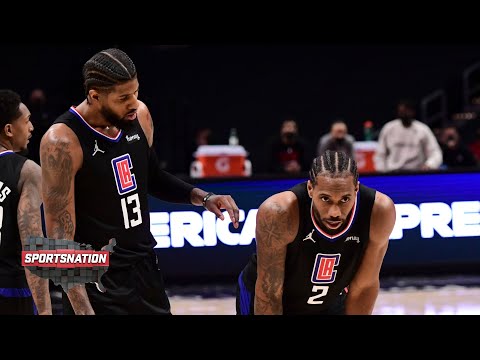 卡維-萊昂納德傳球給裁判，引領了SportsNation的3次歡呼，3次歡呼。 (Kawhi Leonard’s pass to the ref leads SportsNation’s 3 Cheers, 3 Jeers)