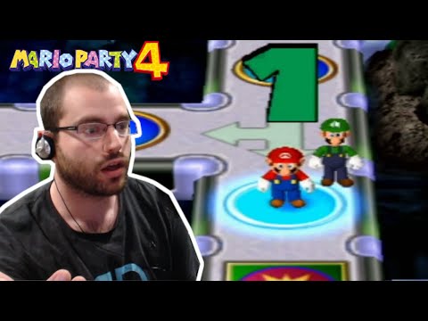 Bad Luck To Big Brain? - Mario Party 4 Story Mode Hard - Boo's Haunted Bash