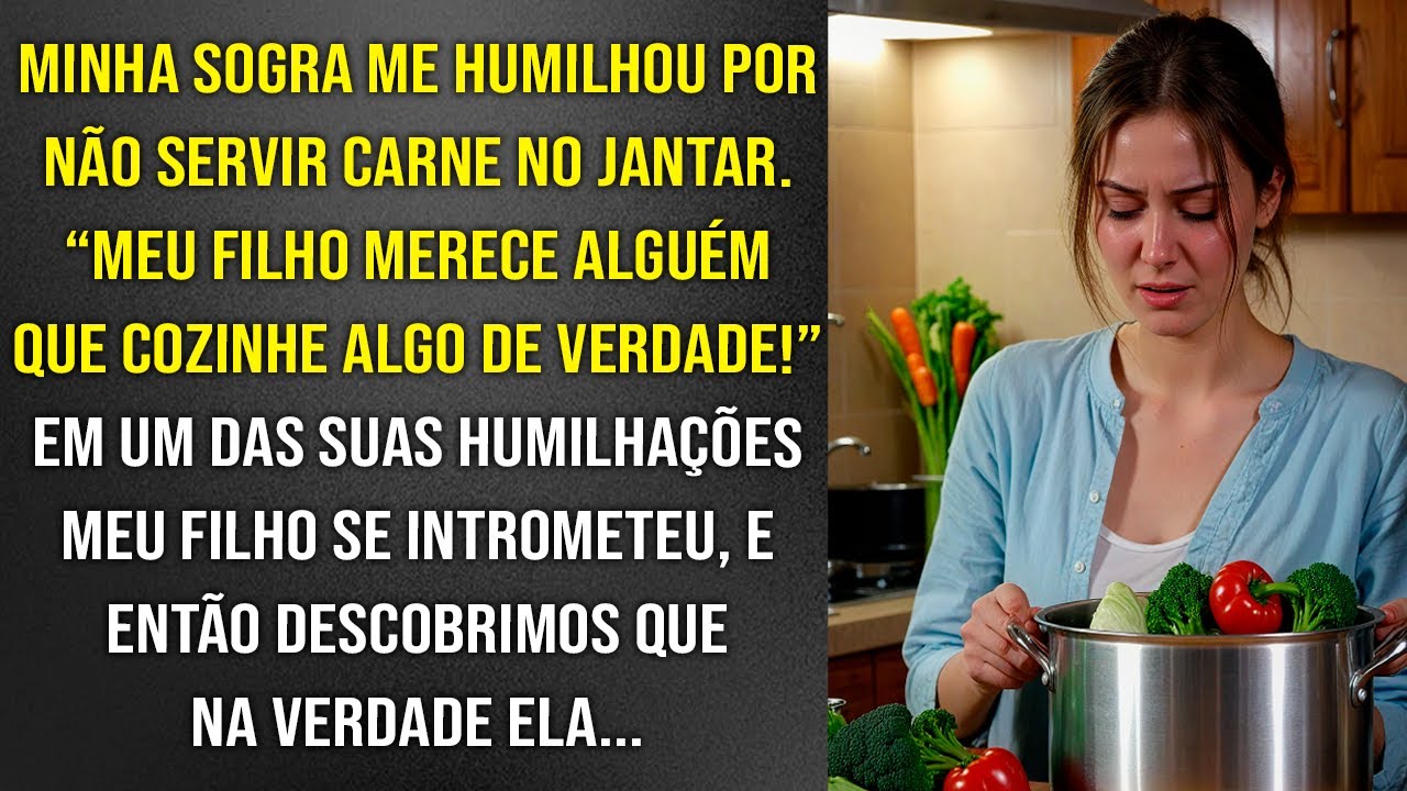 Minha sogra me humilhou por não servir carne no jantar. No final, todos descobriram que ela...