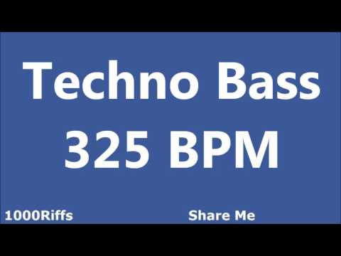 Techno Bass E2 Metronome : 325 BPM