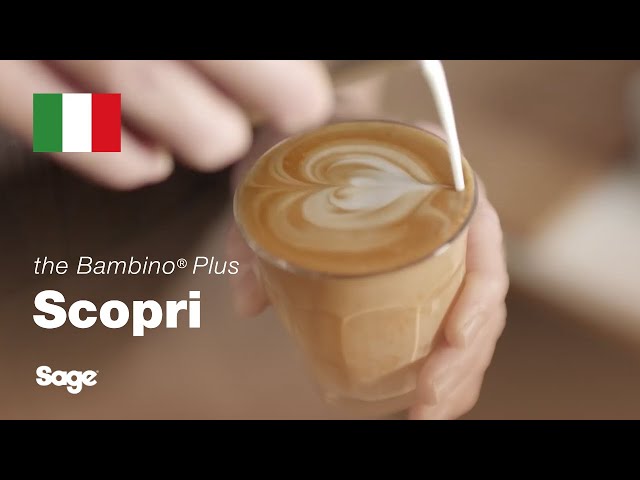 Video teaser for The Bambino™ Plus: una macchina per caffè compatta che pensa in grande (IT)