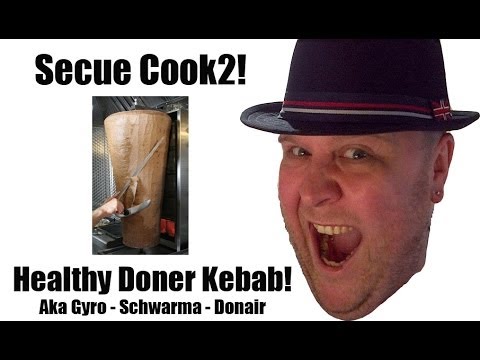 Cook2! - Healthy Doner Kebabs! Low Fat! Full Taste! (Gyro, Schwarma, Donair)