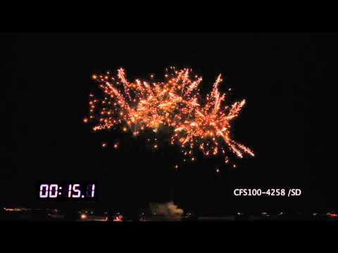 CFS100-4258 /SD - Cake Ø30mm 100s 42sec H50m Fan-shape Cat.4 Nec.1900g 1.3G 1/1