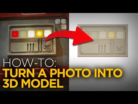 How-to: Turn a Photo into a 3D Model