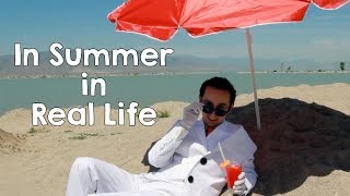 In Summer - Disney Frozen Olaf In Real Life