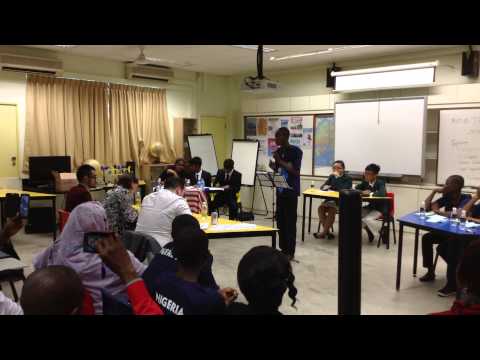 Wsdc 2015 Singapore. Nigeria vs Malaysia 3rd opp