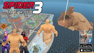 Spider Fighter 3 (New Hero: SANDSTROKE New GADGET  New Skins) Gameplay Android 