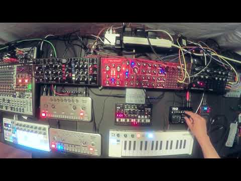 AY3 Volca Kick DFAM Neutron ModelD TT-303 TT-78 - Live Hardware Jam - 2019-06-29