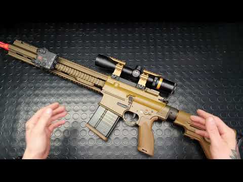 Airsoft Vfc G28 Review, Full Custom & Test 🔥