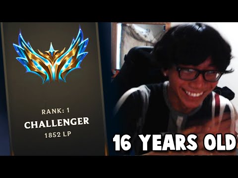 This kid got challenger by 13, and now Rank 1 at 16.. here's how he did it