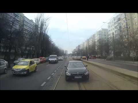 trafic Bucuresti tramvai 56 - traseu National Arena - Republica si retur (01.03.2019)