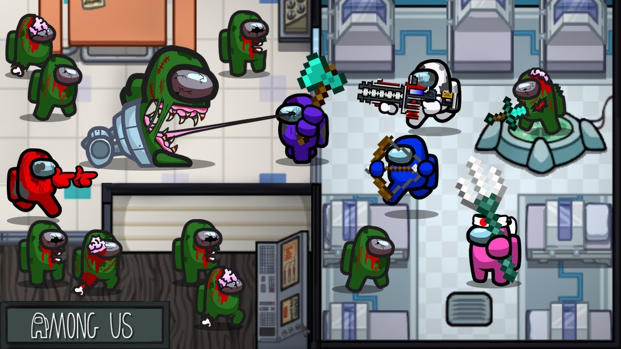 Картинки амонг ас зомби. Амонг ас зомби. Zombies among us. Растения против зомби амонг ас. Zombies among us.
