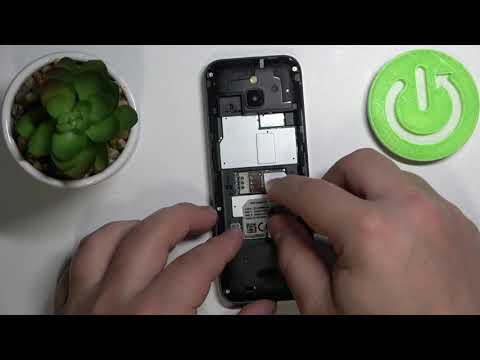 How to Install SIM & SD Cards in NOKIA 6300 4G – Insert SIM & SD Cards