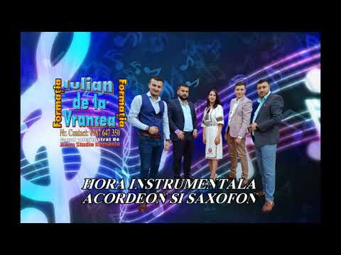 HORA INSTRUMENTALA LA ACORDEON SI SAXOFON 2018 - FORMATIA IULIAN DE LA VRANCEA