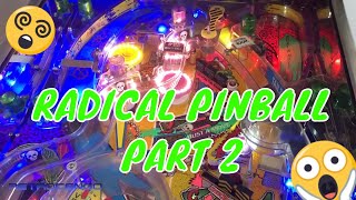 RADICAL Pinball machine clean-up and LED Part 2