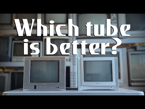 CRT Spotlight - The Sony KV-13FS100 vs The Toshiba 14AF44 - A comparison between two similar CRTS!