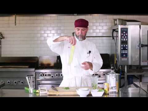 Create the perfect Cucumber Vodka Tonic with this step-by-step Video - The White Apron Catering