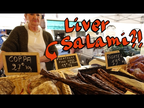 FARMER'S MARKET IN BASTIA - Travel Corsica by foot - Vlog #2
