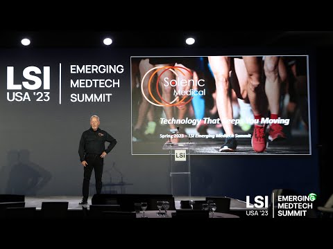 James Lancaster Presents Solenic Medical at LSI USA '23