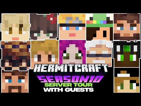 Hermitcraft Season 10 World Tour with Guests - Some of the Funniest Moments