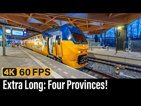 Trein Cabinerit / Utrecht - Nijmegen - Roosendaal - Vlissingen / Vier Provincies / Maart 2024