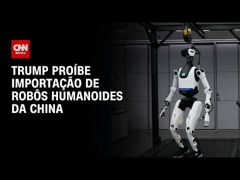 Trump proíbe importação de robôs humanoides da China | CNN 360º