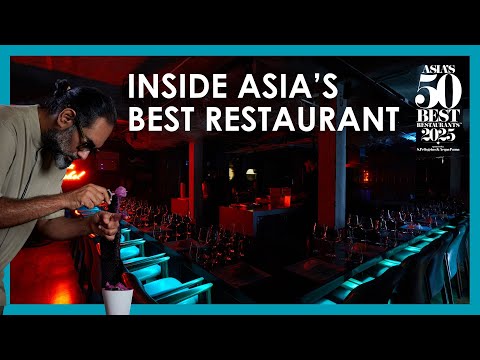 Inside Gaggan in Bangkok - The BEST RESTAURANT in ASIA 2025