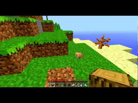 MineCraft: Floating Biome Challange Part 1 W/ Sam!!!