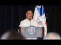 Declaración Presidente Danilo Medina Encuentro Trilateral En Punta Cana