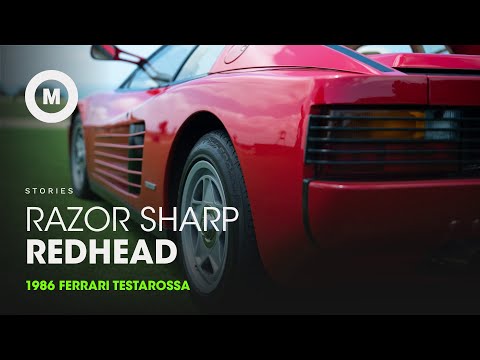 Razor Sharp Redhead | STORIES | 1986 Ferrari Testarossa