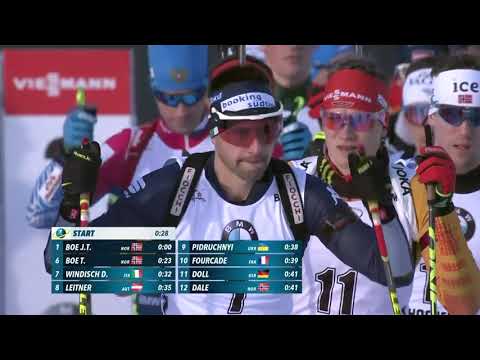 Biathlon Hochfilzen Mens Pursuit 2019–20 IBU World Cup 14/12/2019